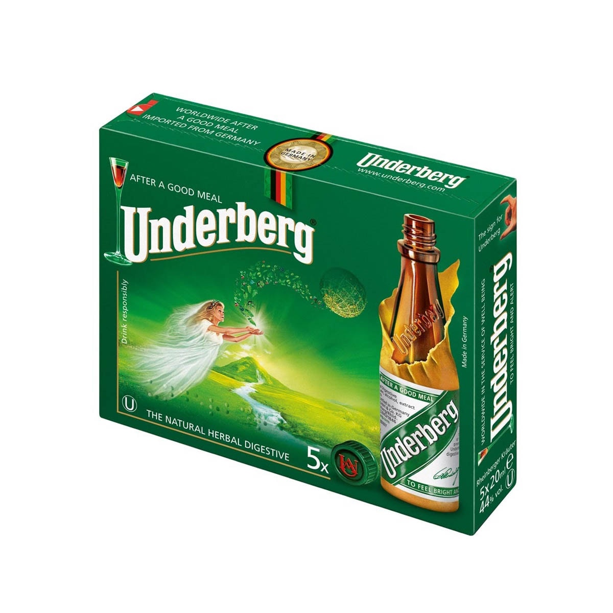 Underberg Bitter Mini 5x0,02 L