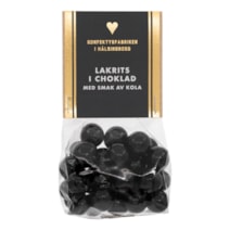 Lakridschokolade med smag af karamel