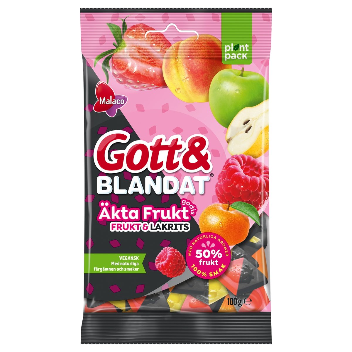 Malaco Mal G&B Real Frukt Duo