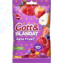 Malaco Gott & Blandat Real Fruit B&F