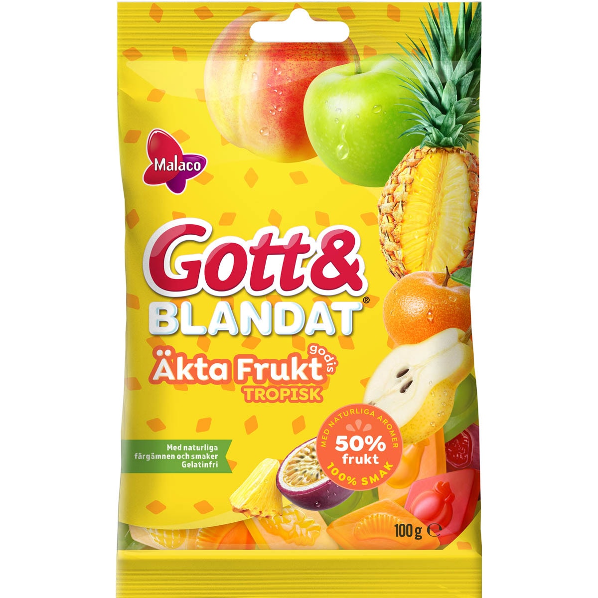 Malaco Gott & Blandat RealFruittropic