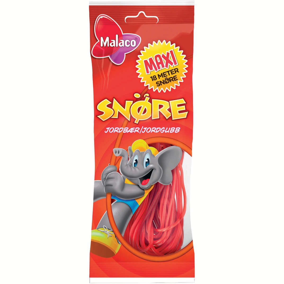 Malaco Snören Strawberry