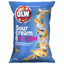 Olw Sourcreme&Onion Chips