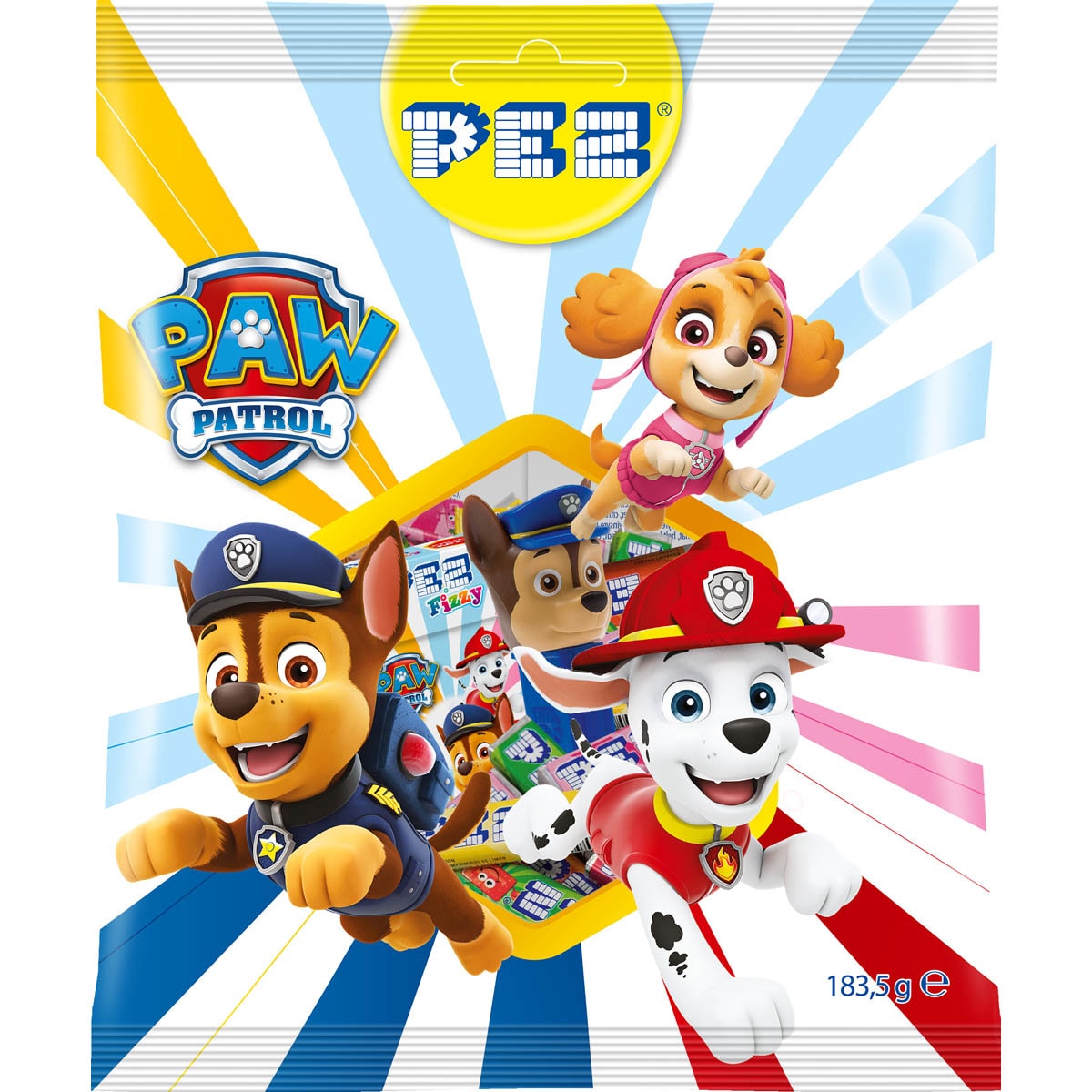 Pez Paw Patrol Mighty Pups Bag