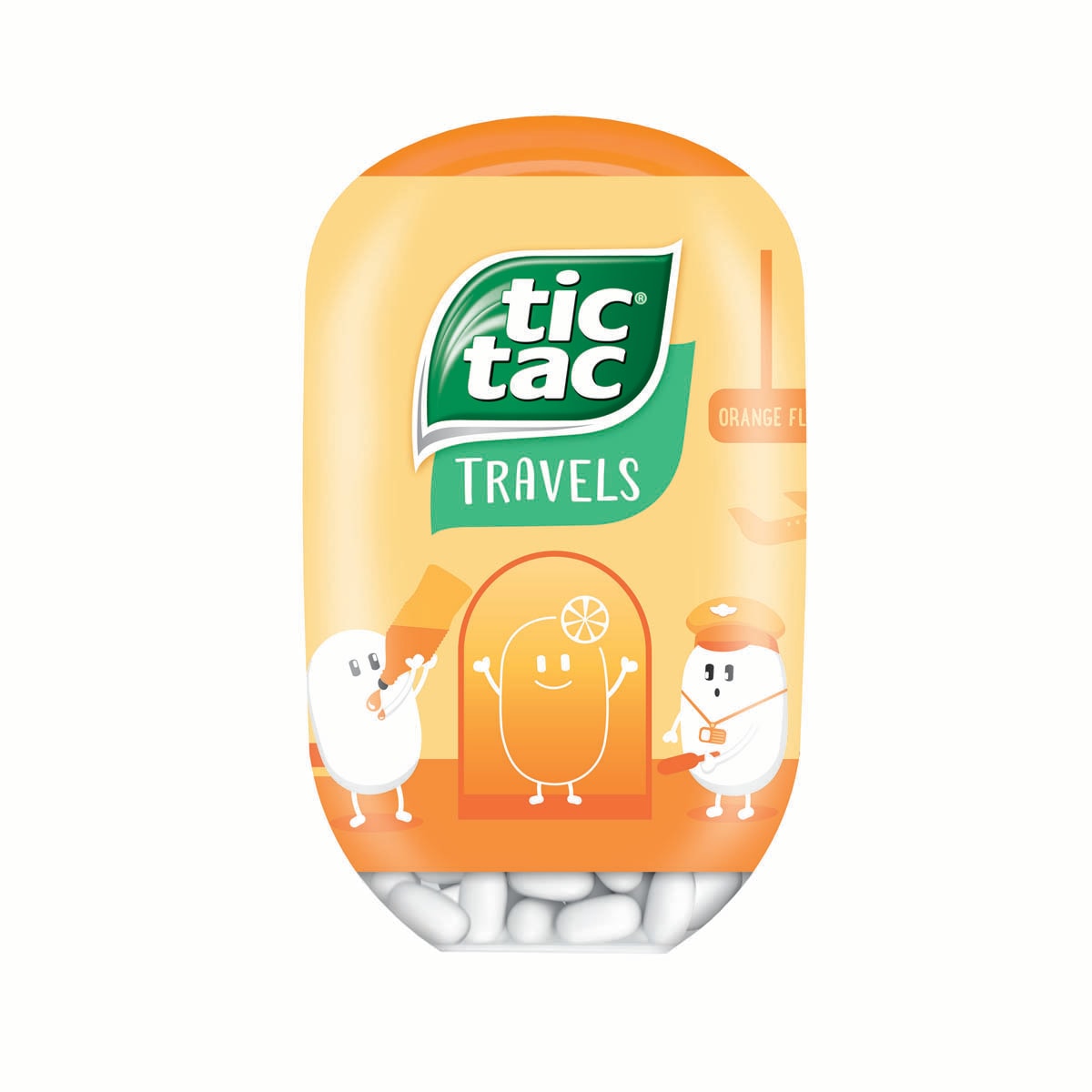 Tic Tac Orange Bottl