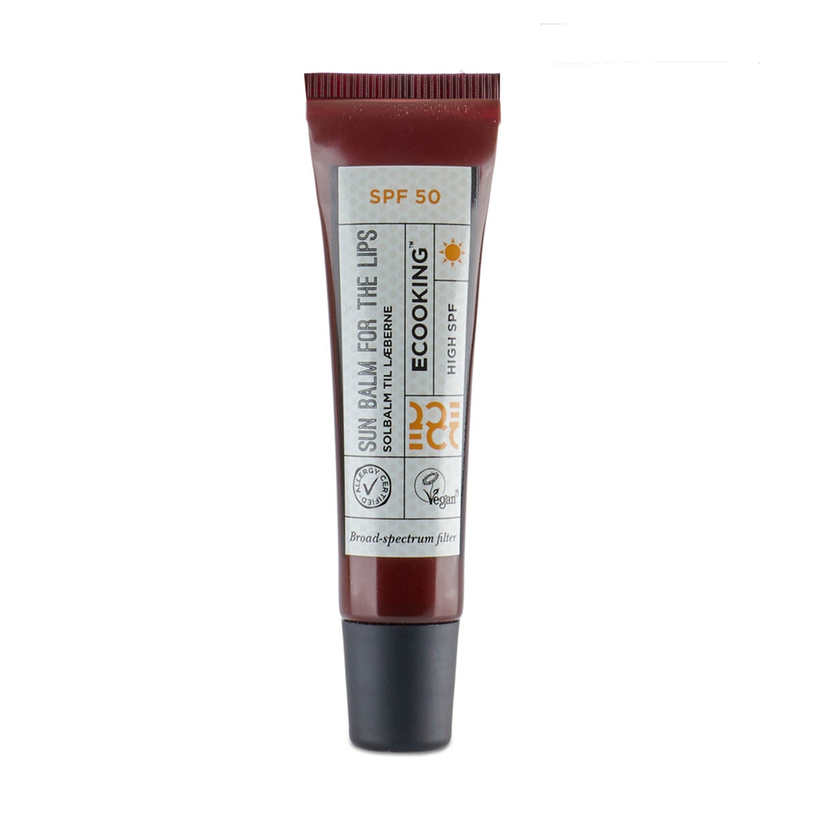 Ecooking Sun Lip Balm, Fragrance free 15ml