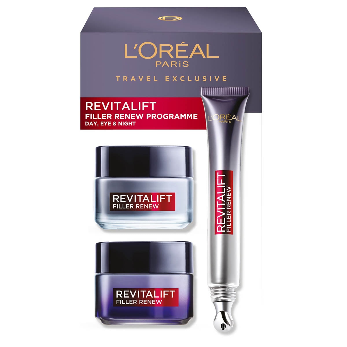L'Oreal Revitalift Day/Night/Eye 50+50+15ml