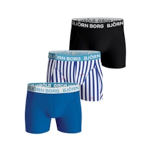 Björn Borg Black/Blue/Stripe L