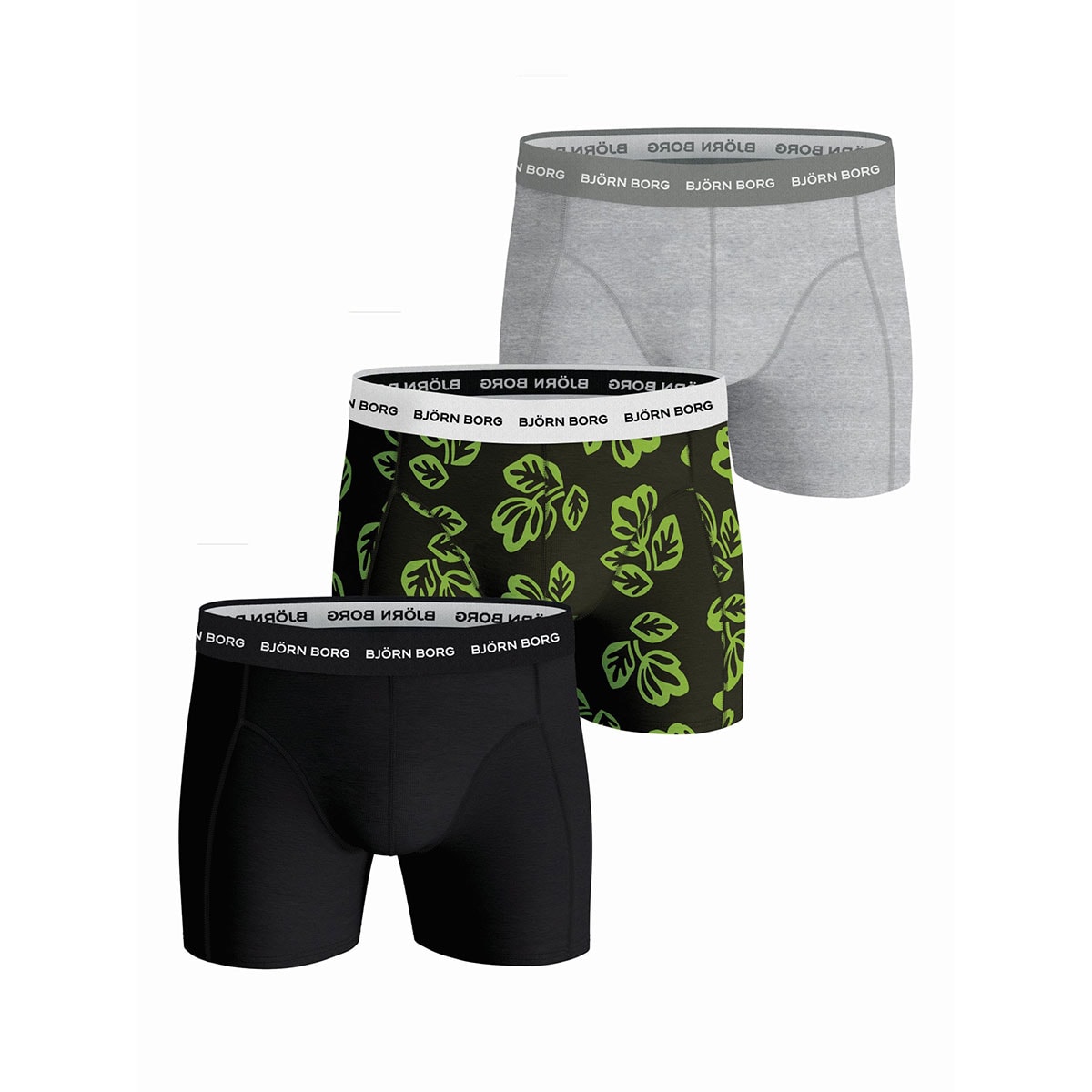 Björn Borg Boxer Green Leaf 3-P L