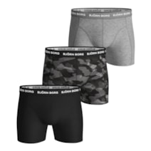 Björn Borg Shorts Black/Grey/Camo 3p L