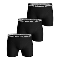 Björn Borg Shorts Noos Solid Black 3p L