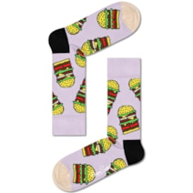 Happy Socks Burger Sock Purple 41-46