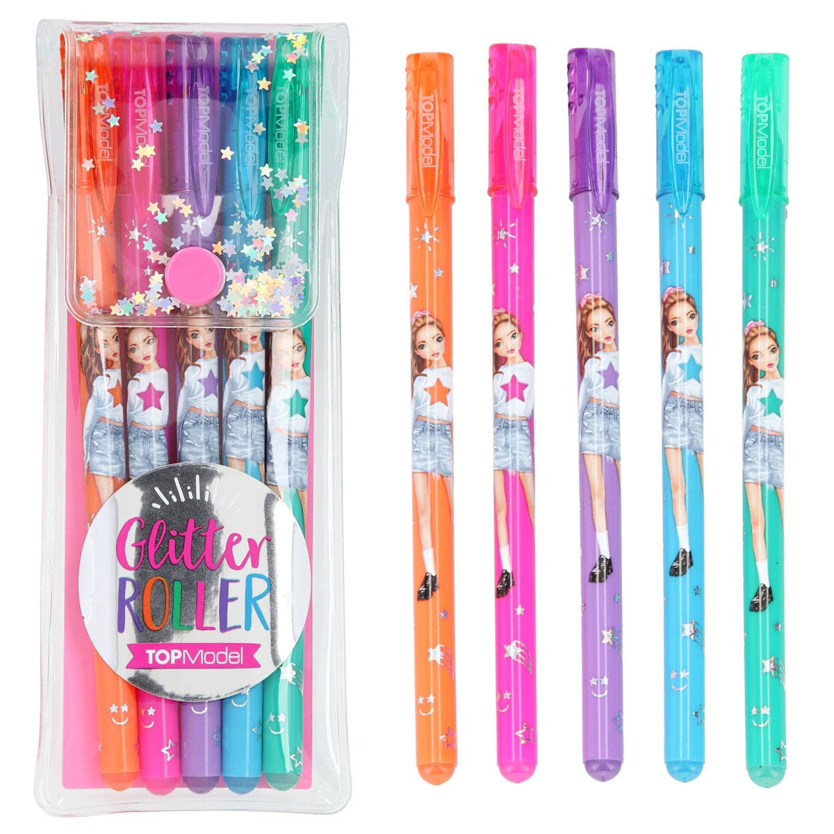 TOPModel Glitter Gelpen Set